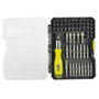 Ryobi RAK59SD Estuche de 59 Puntas para Atornillar con Destornillador